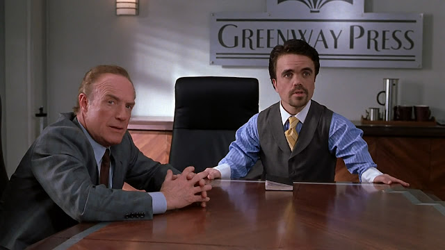 Walter at a business meeting in Elf 2003