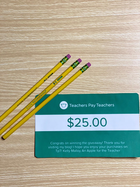 Teacher Giveaway! Weekly $25 Teachers pay Teachers Gift Card Giveaway November 1, 2021