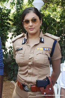 Namitha  Police Officer  dress for desa drohi  movie