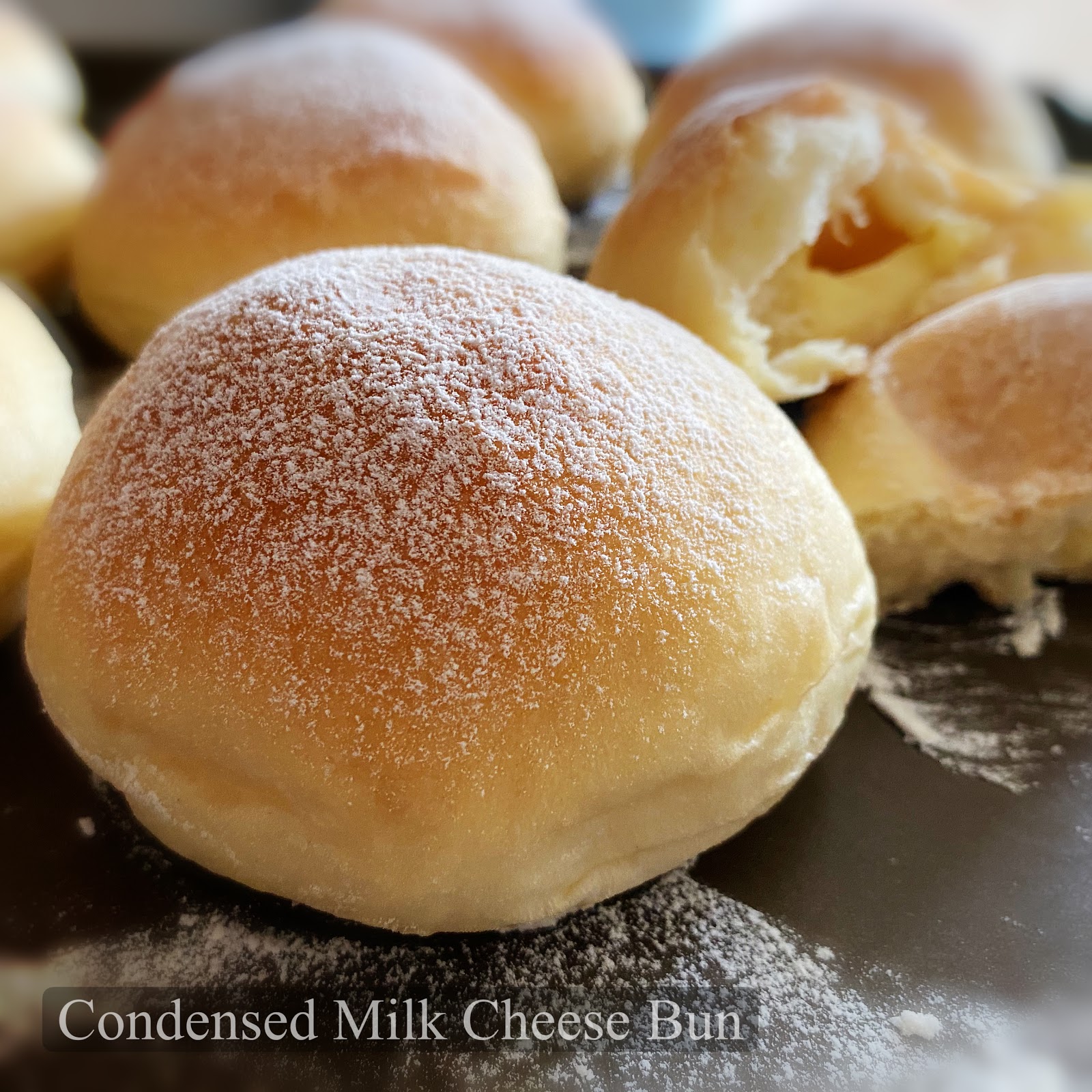 My Mind Patch Condensed Milk Cheese Bun