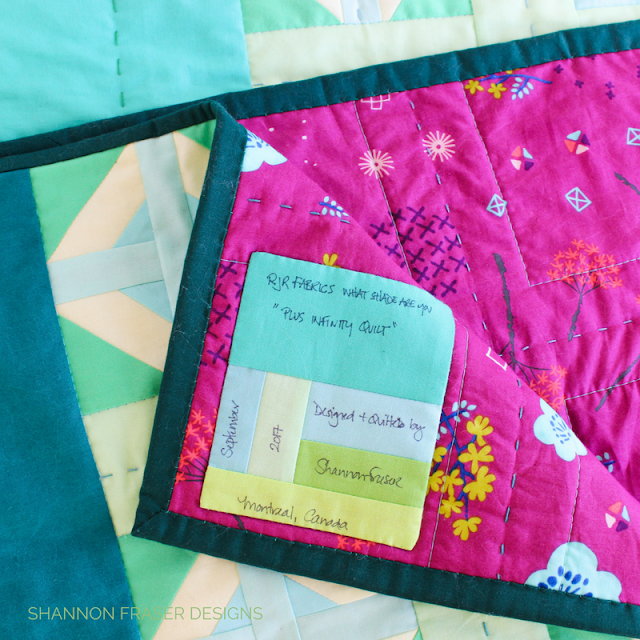 Shannon Fraser Designs DIY Quilt Label How to Create a Custom Quilt
