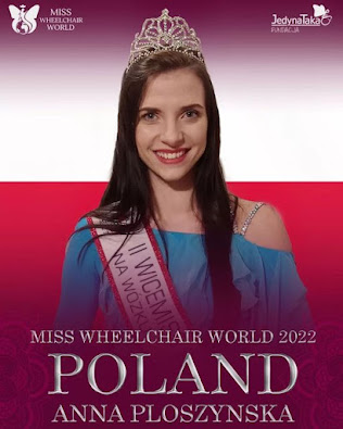 Anna Ploszynska finalista de Polonia en Miss Wheelchair World 2022