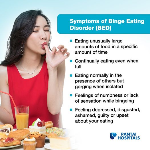 National Cancer Society of Malaysia, Penang Branch Symptoms Of Binge