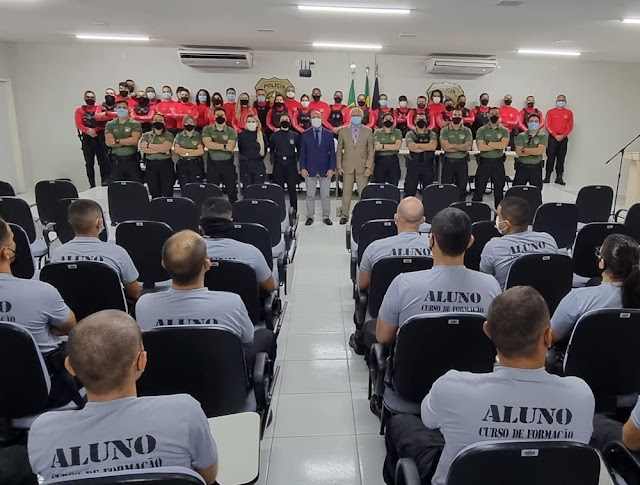 Seap inicia curso de formação para 104 novos policiais penais do RN