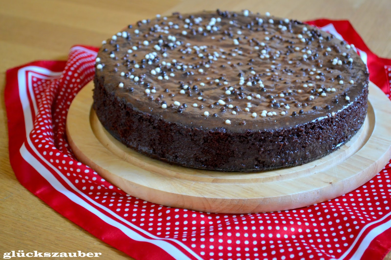 glückszauber : Geburstagskuchen: Schokoladenkuchen