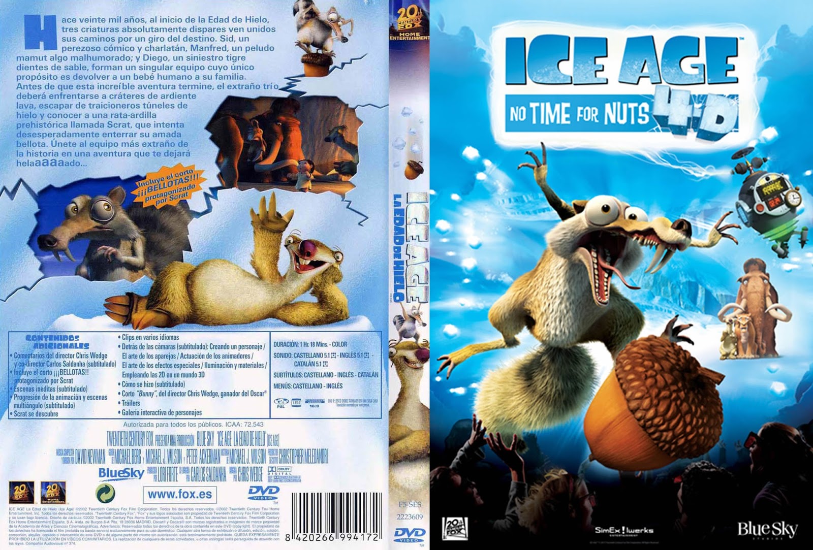 TVLeo Películas OnLine La Era De Hielo (Cortos) Gone Nutty; No Time