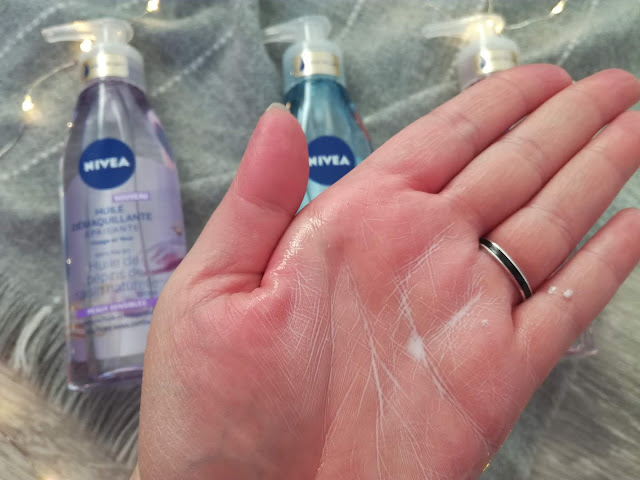 Huiles démaquillantes Nivea 