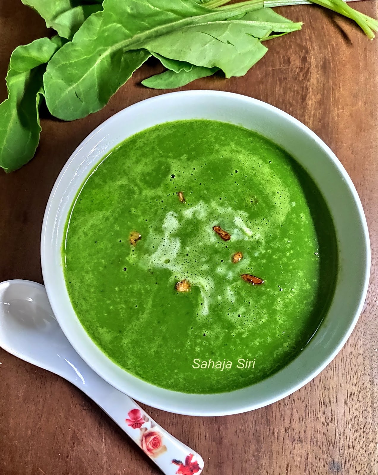 Palak Soup/ palak shorba/ Spinach Soup
