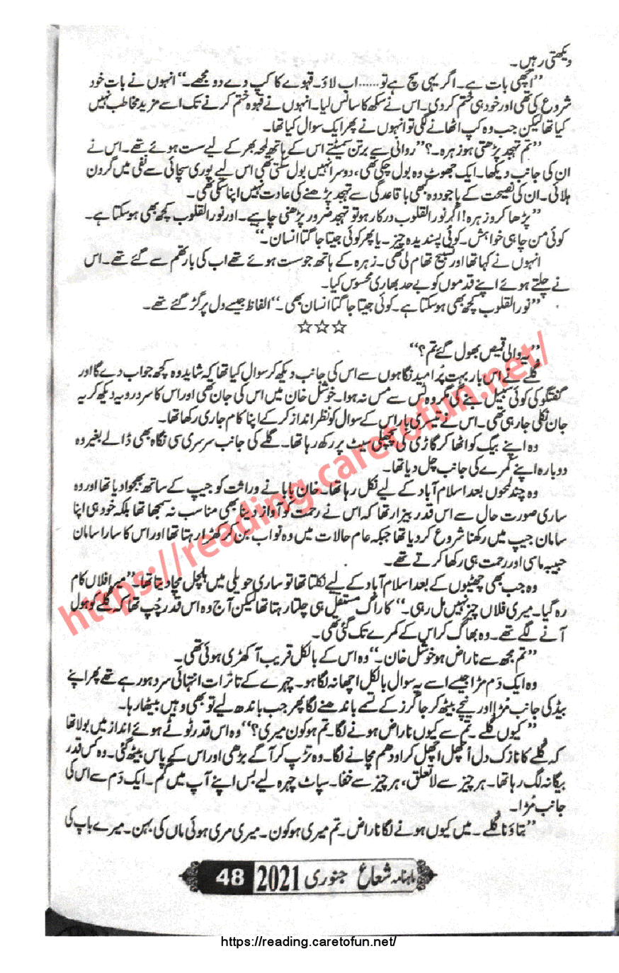 Noor Ul Quloob Novel