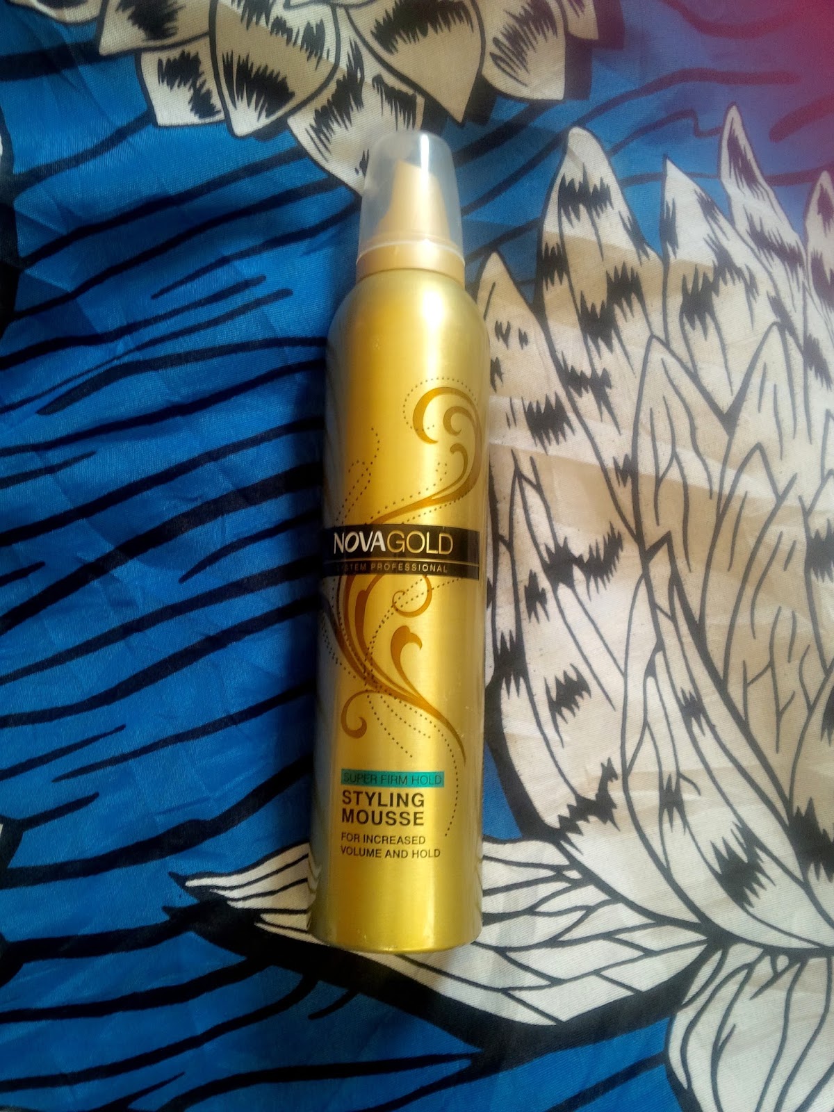 NOVAGOLD STYLING MOUSSE {SUPER FIRM HOLD} ON TEXTURIZED HAIR Pretty