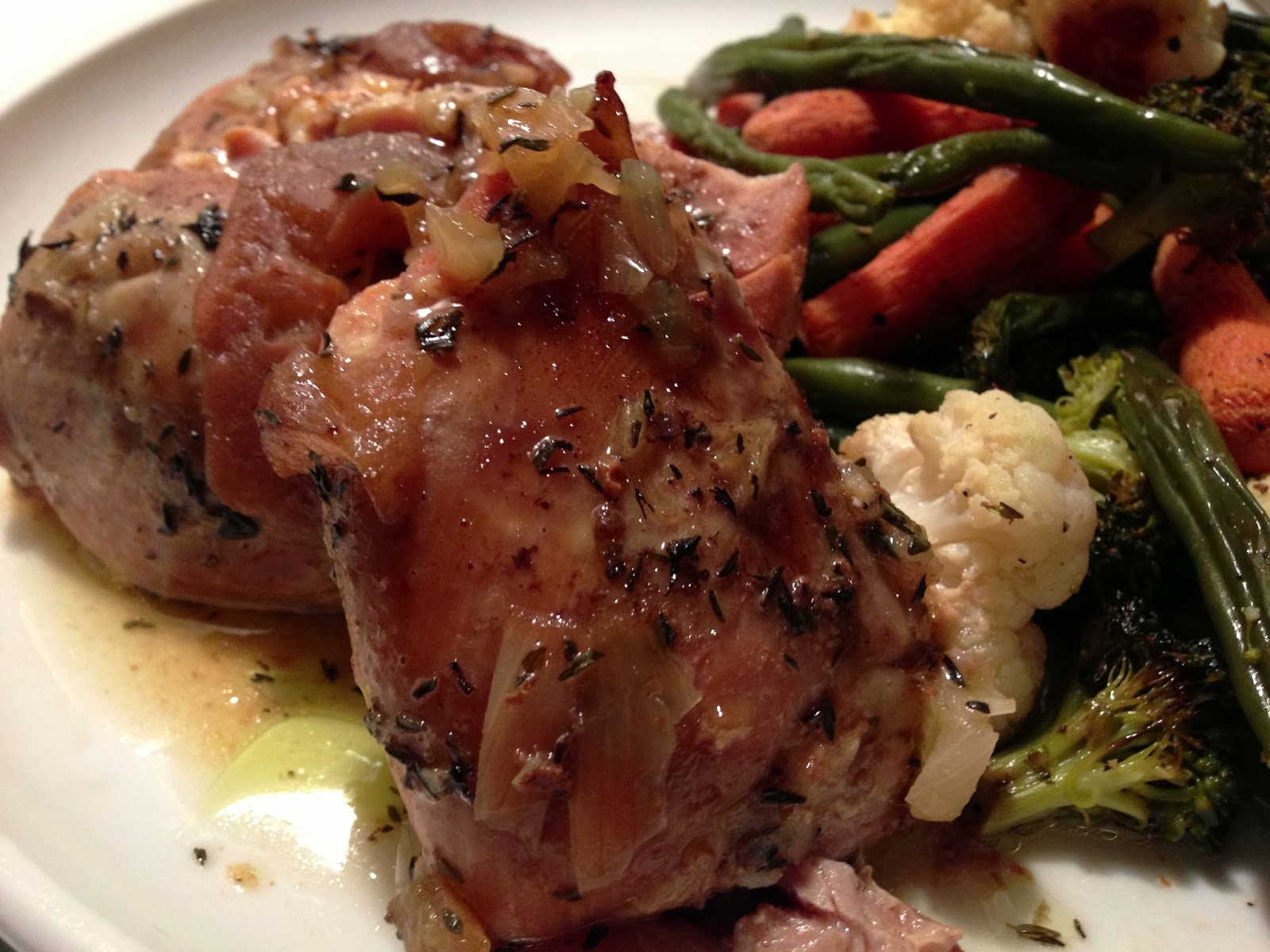 Clean Eating for the Realistically Minded Crockpot Apple Cider Chicken Thighs