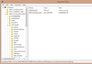 Cara mudah mengatasi LAN Setting tidak bisa di klik karena proxy setting