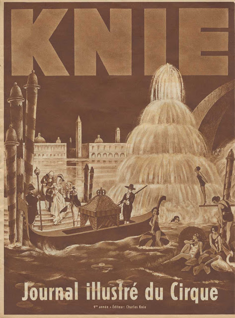 Illustré du cirque Knie 1934