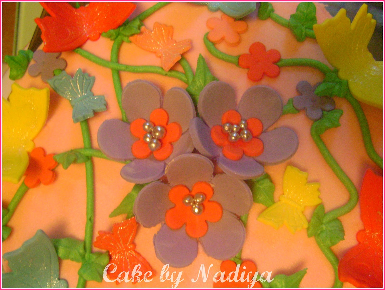 Nadiya's Tastes Of Maldives Butterfly Garden Butter Cake