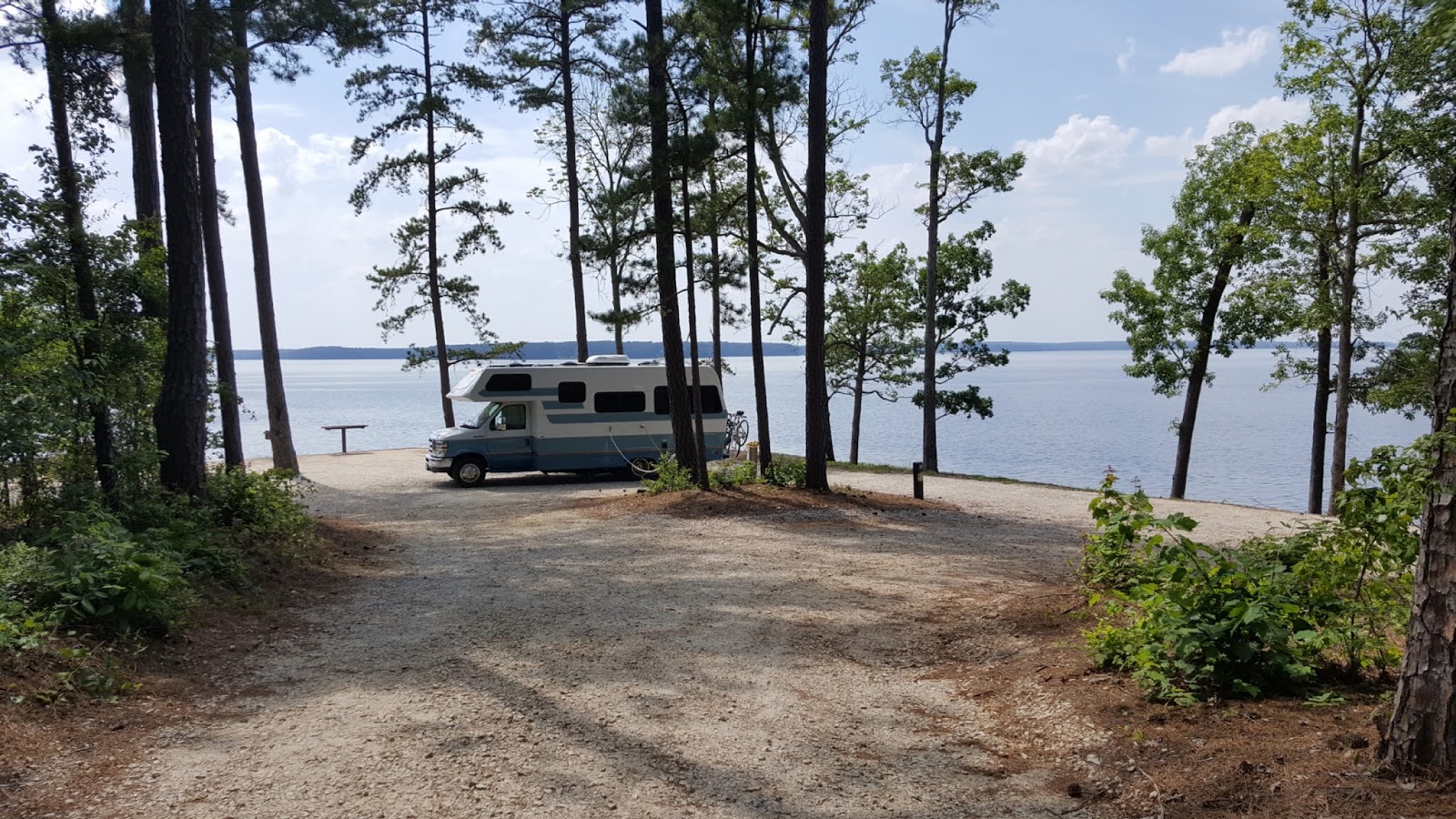 J and B and Lady Blue Some stops in South Carolina