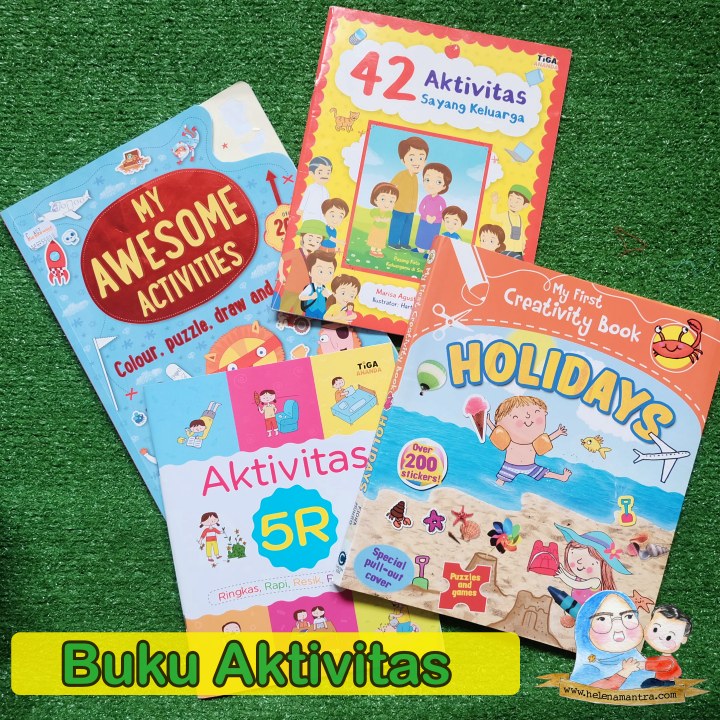 Rekomendasi Buku Balita Saat Ibu Sibuk Mengasuh Bayi Helenamantra