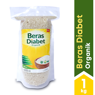 beras diabetes organik Palembang sumatra