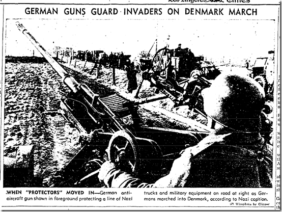 17 April 1940 worldwartwo.filminspector.com LA Times news clipping Denmark