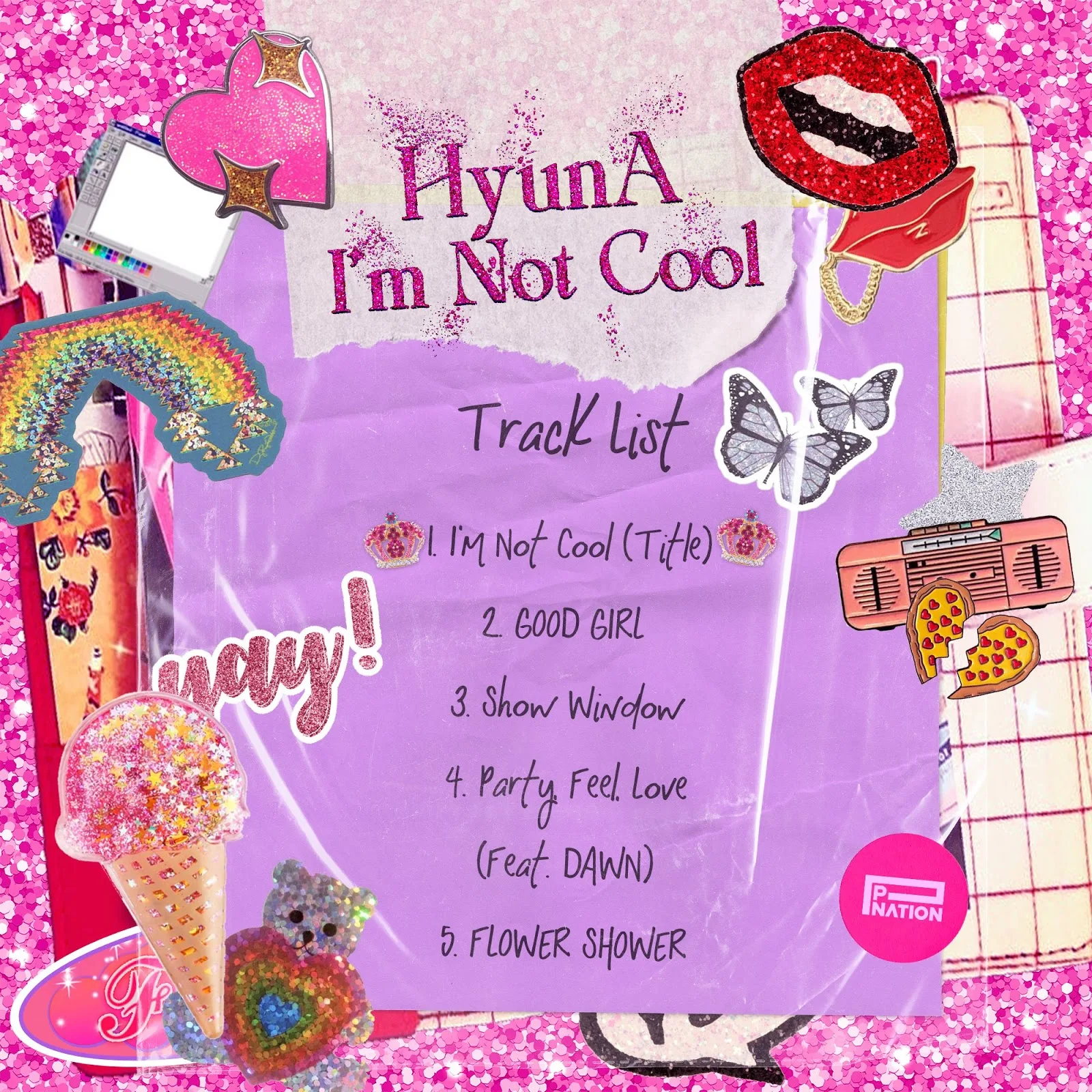 hyuna im not cool tracklist comeback