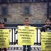 Greenpeace protesta en Palacio Nacional contra la reforma energética