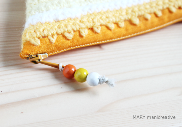 portamonete giallo limone crochet