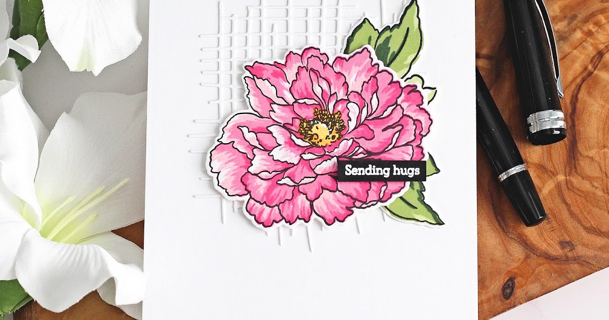 The Card Grotto Altenew BuildAFlower Tree Peony Release Blog Hop