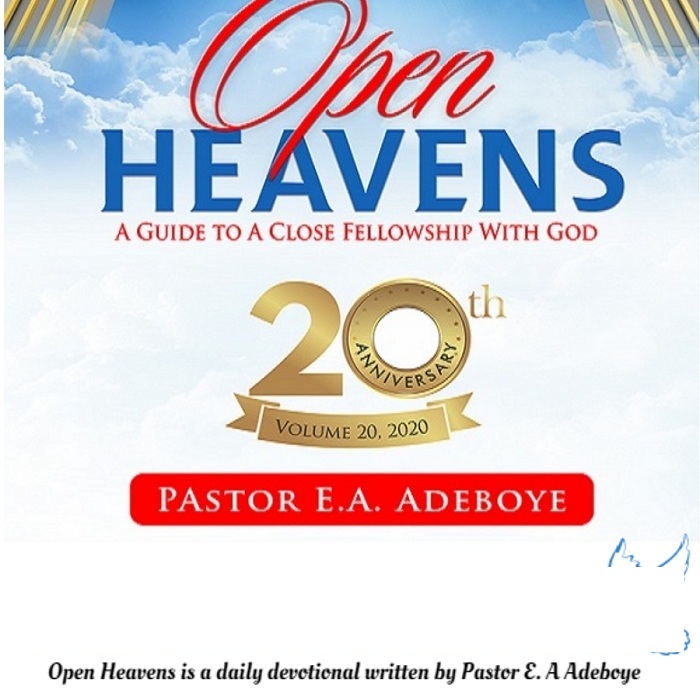 Open Heavens Daily Devotional Messages