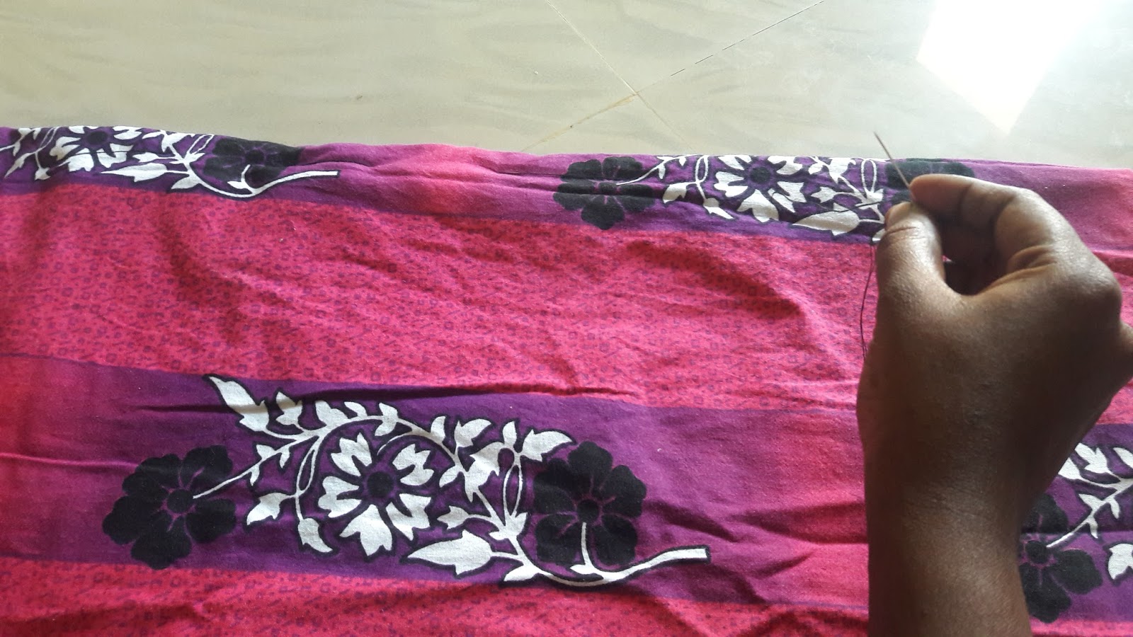 Bloon India Door Mat Using Old Cloth