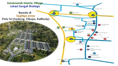 LOKASI Perumahan Islami Sukamanah Islamic Village Purwakarta Sangat STRATEGIS