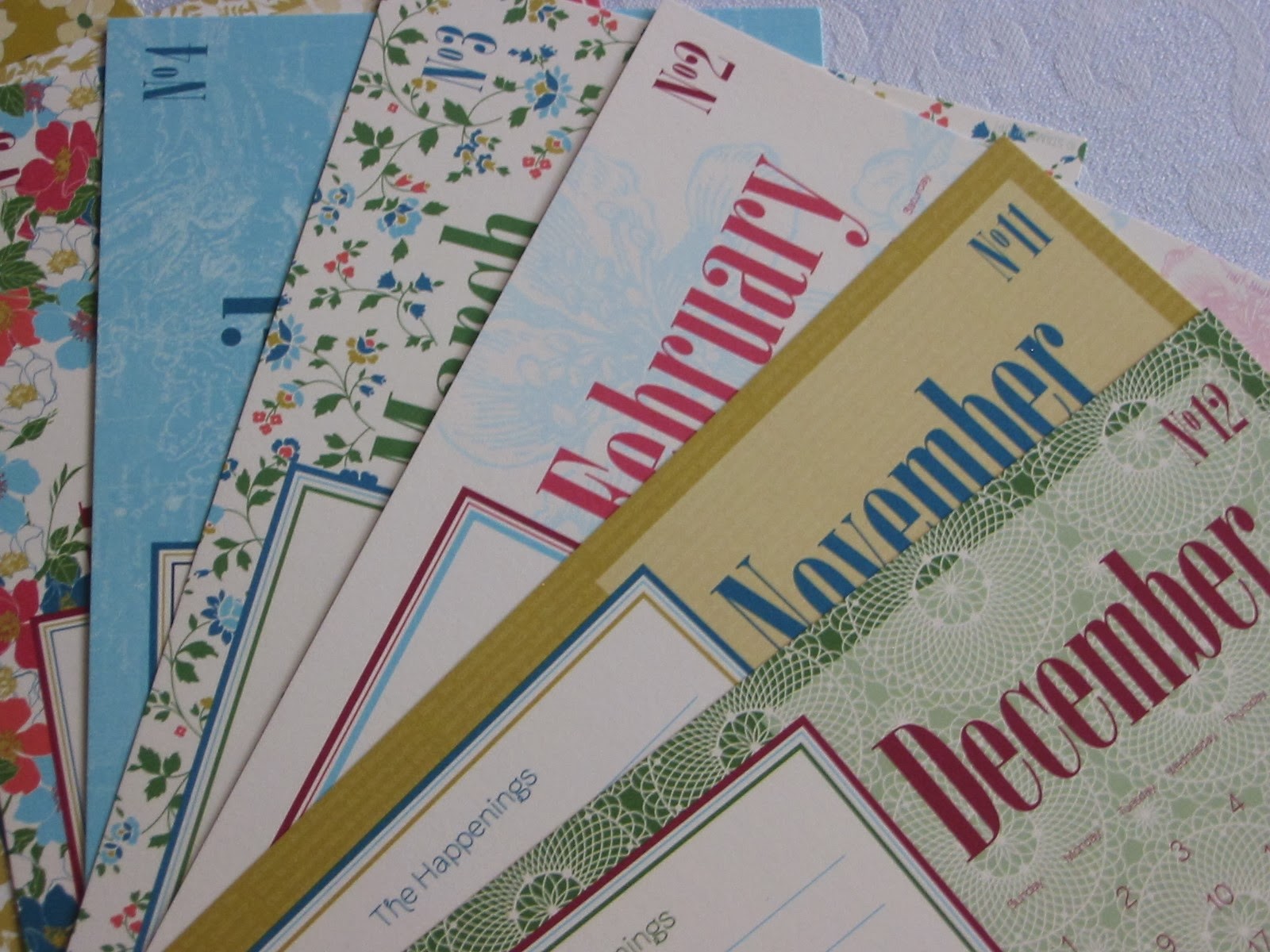 ideenmeer Erika Schmandt: Was macht man mit einem alten Kalender