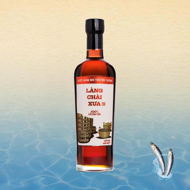 Nước Mắm Nhỉ 30 Độ Đạm Làng Chài Xưa Truyền Thống Nhãn Đỏ 500Ml