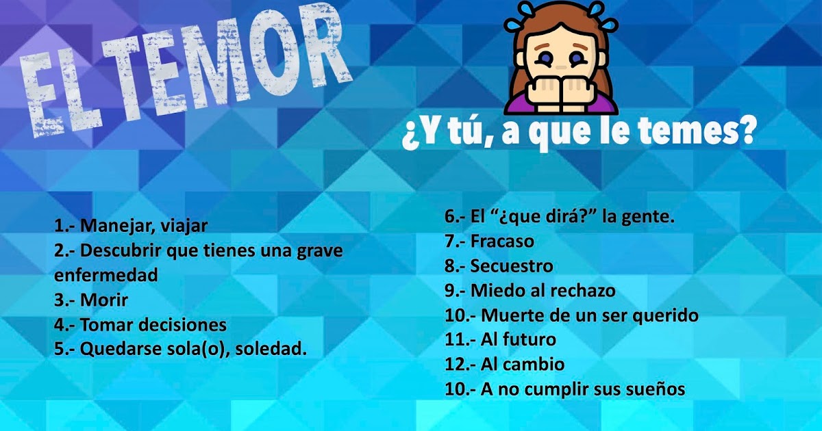 HACIA LA META... LAS EMOCIONES EL TEMOR