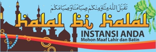 Bersihkan hati: Halal Bihalal, Idul Fitri, Minal 'Aidin