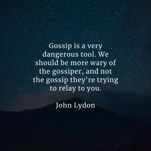 Gossip quotes that will inspire you to act accordingly Gossip quotes that will inspire you to act accordingly