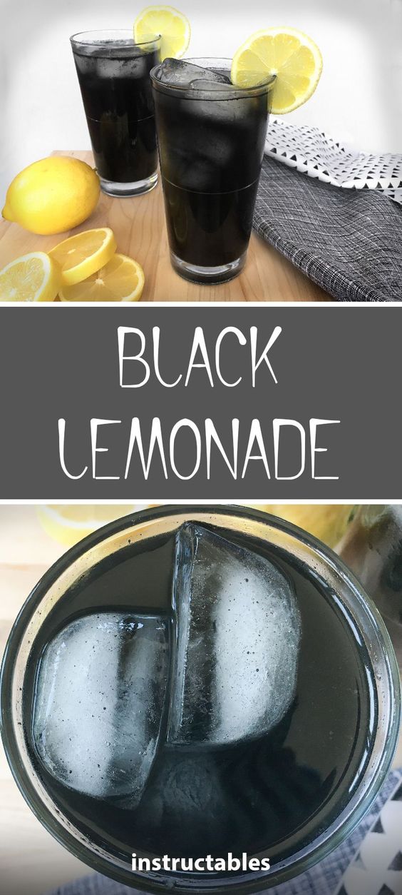Black Lemonade Awesome Recipe Ideas
