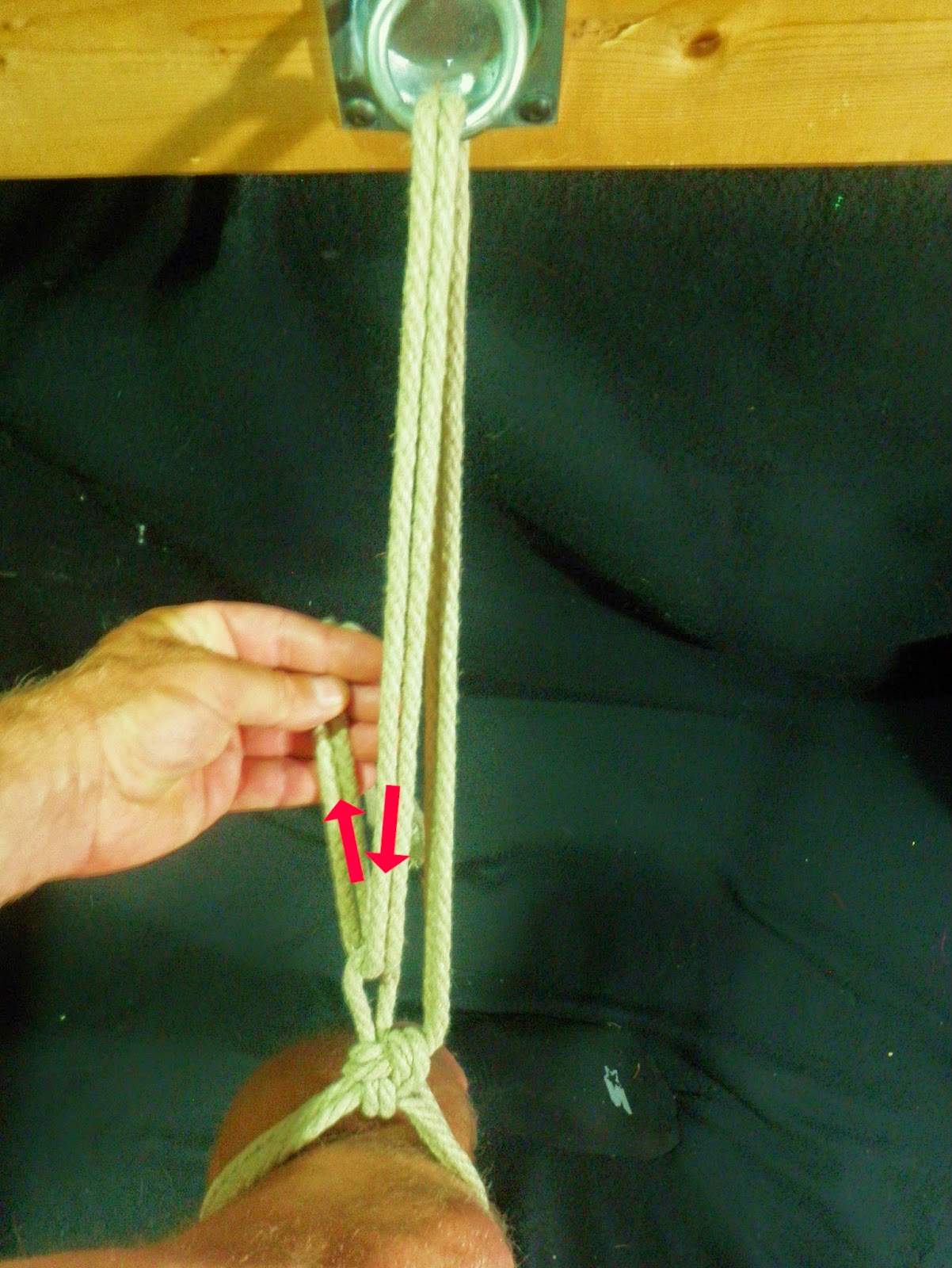 Innovative Fiber Arts / Vermont Rope Bondage: Tying a Column Off Using ...