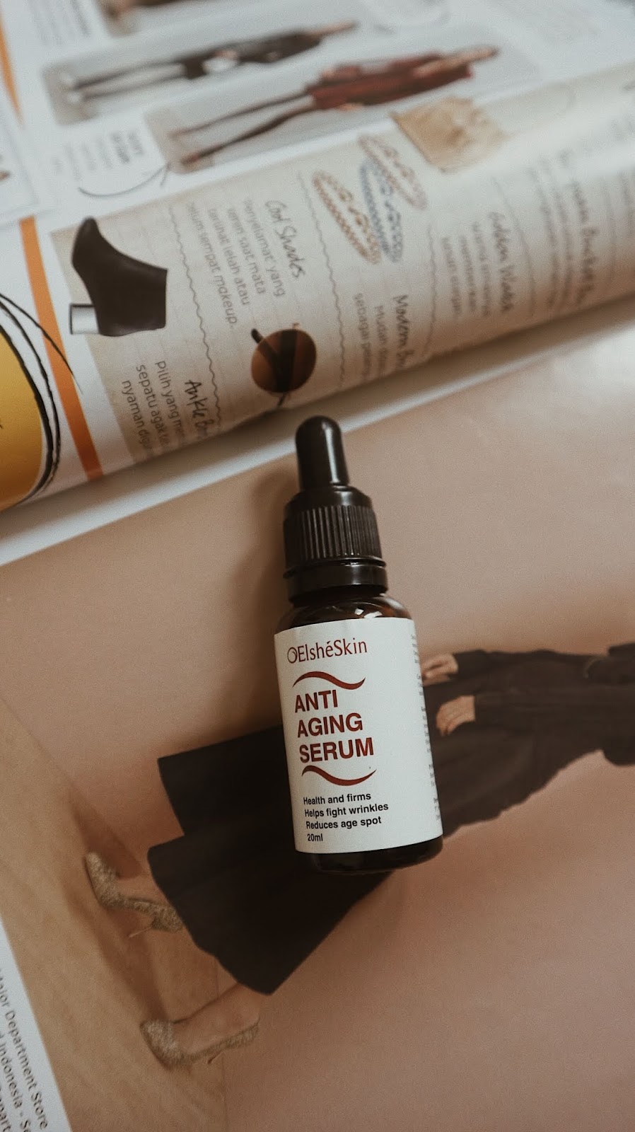 Review Elsheskin Anti Aging Serum Marlina