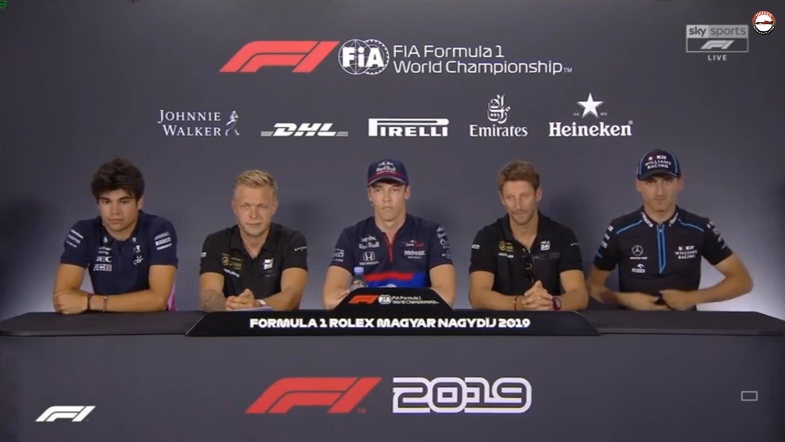 F1 2019 Hungarian GP - Thursday (Drivers) Press Conference