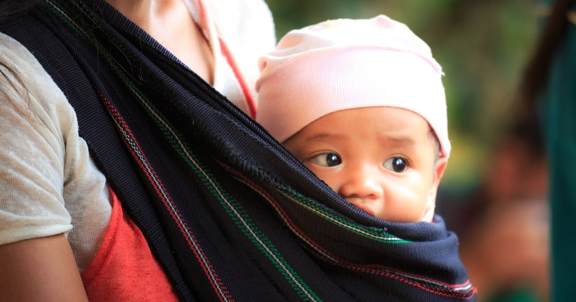 My Frugal Baby Tips On the Go Frugal DIY Baby Sling Carrier