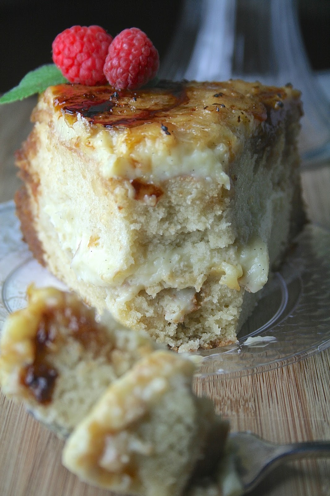 Oregon Transplant: Creme Brûlée Cake