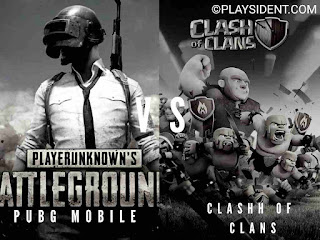 PUBG Mobile Vs Clash Of Clans case study and why PUBG Mobile is trendy  and why people love playing PUBG Mobile over Clash Of Clans