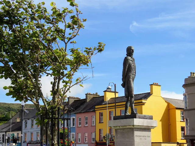 West Cork Ireland - Wolfe Tone Square in Bantry