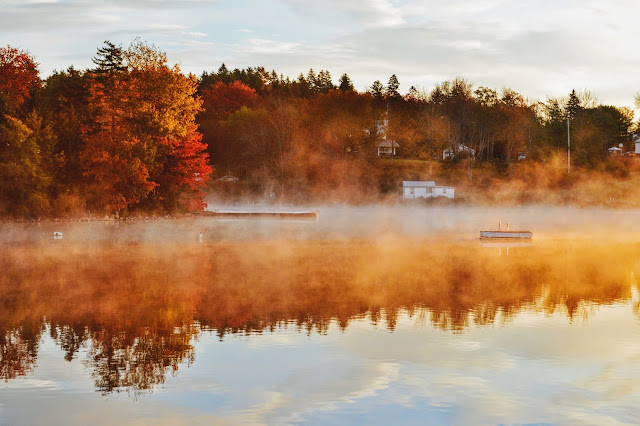Porters Lake, Nova Scotia in Fall Porters Lake, Nova Scotia in Fall