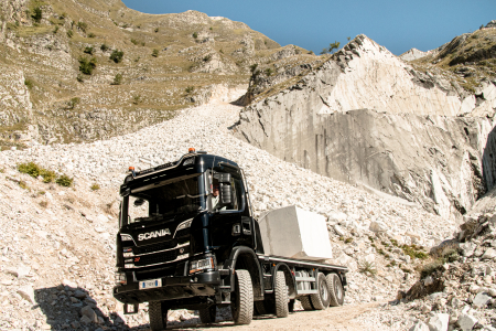  SCANIA 8X8 EURO 6 allestimento personalizzato  " marble truck" Scania3
