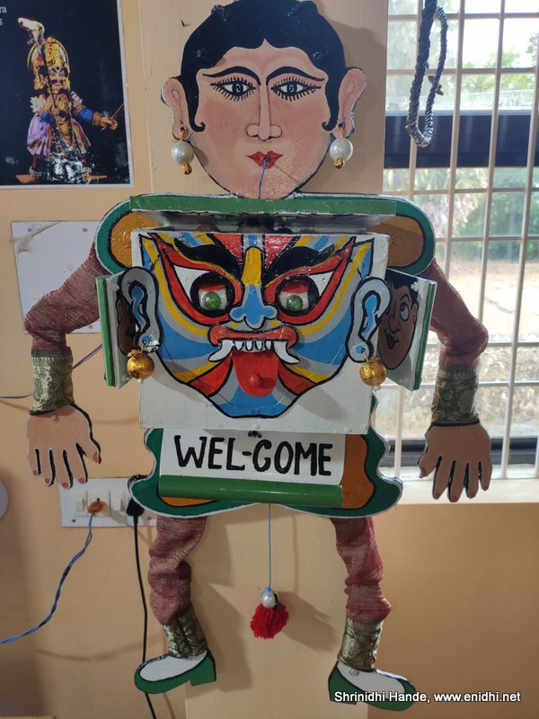 Yakshagana Puppetry at Uppinakudru Puppet Academy eNidhi India Travel