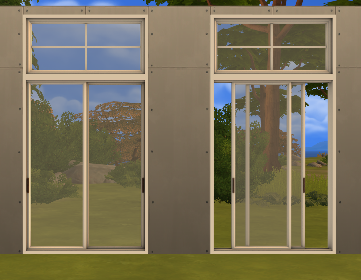 Sims 4 CC�s The Best Sunset Windows and Doors by Minc78