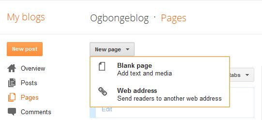 How To Make Posts Appear On Blogger Pages - OgbongeBlog