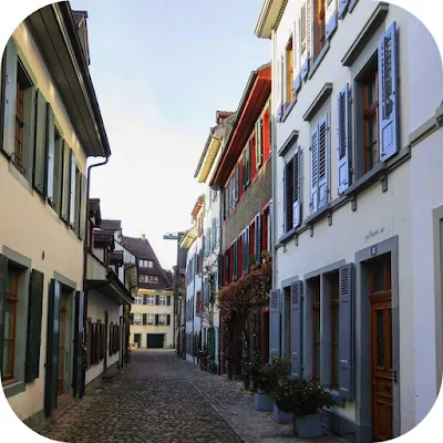 Ringing in the New Year Swiss Style in Basel: Old Town Lanes