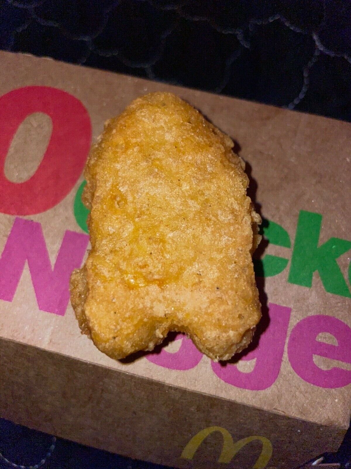 Chicken Nugget Shaped Like Among Us Character Sold Online for 100,000