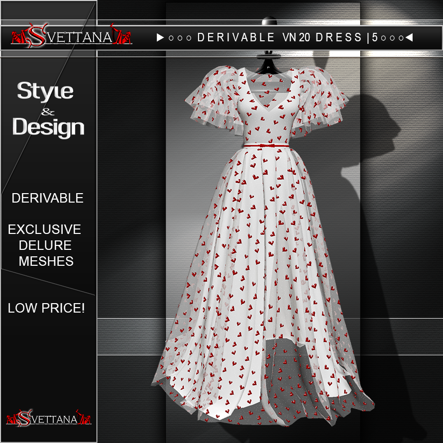 DERIVABLE VN20 DRESS 5 - SVETTANA SHOP